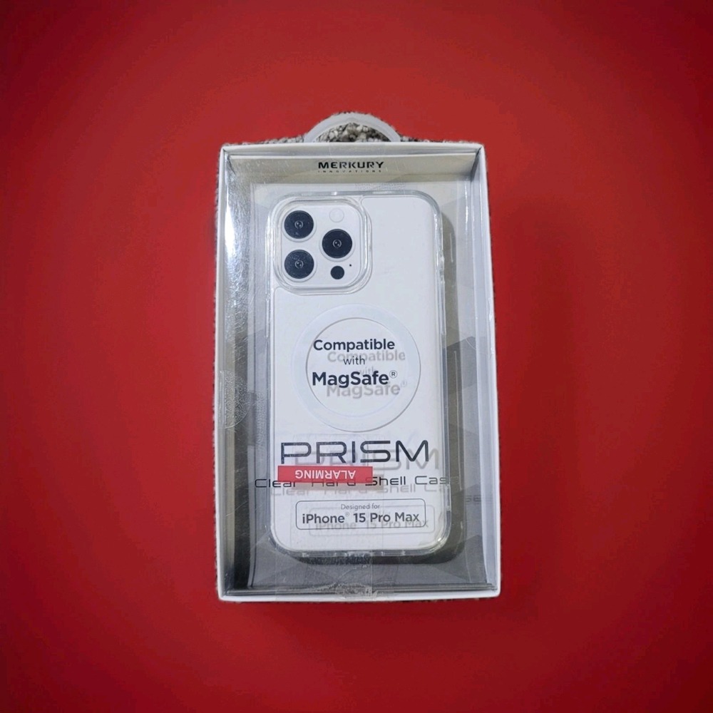 Merkury Innovations iPhone 15 Pro Max Hard Shell Magsafe Protective Phone Case
